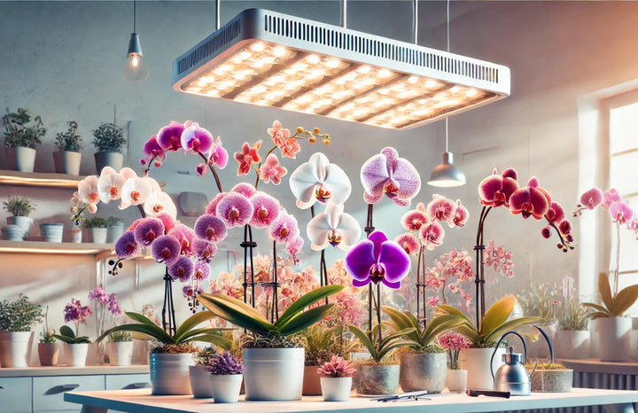 orchidee kweken groeilamp