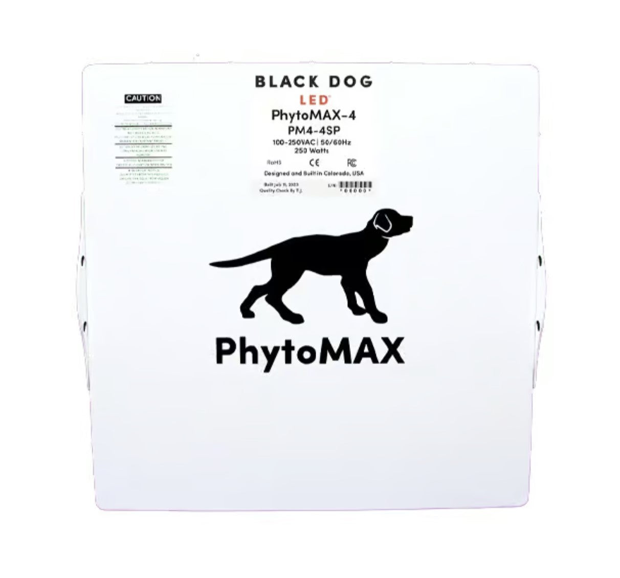 Black Dog PhytoMAX-4 4S groeilamp bovenkant