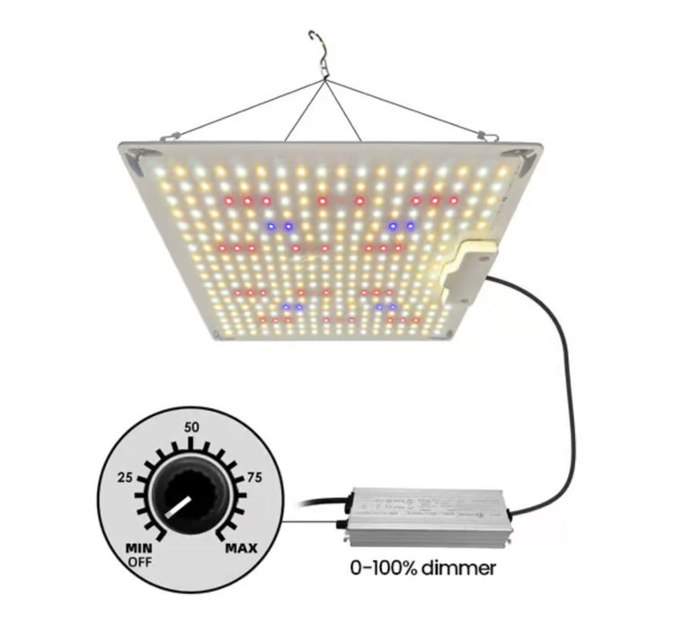 TGS TitanSun 100w Quantum groeilamp inclusief dimmer